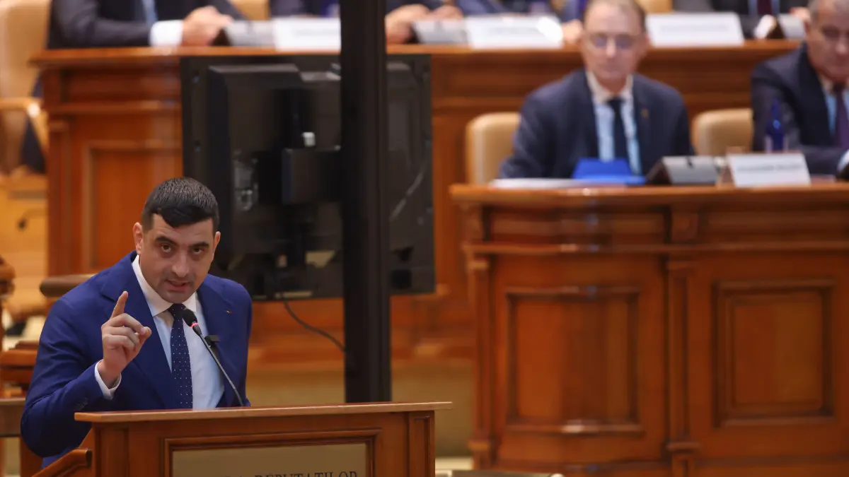 George Simion, atac dur la adresa PNL în Parlament: Cu ce vă șantajează?