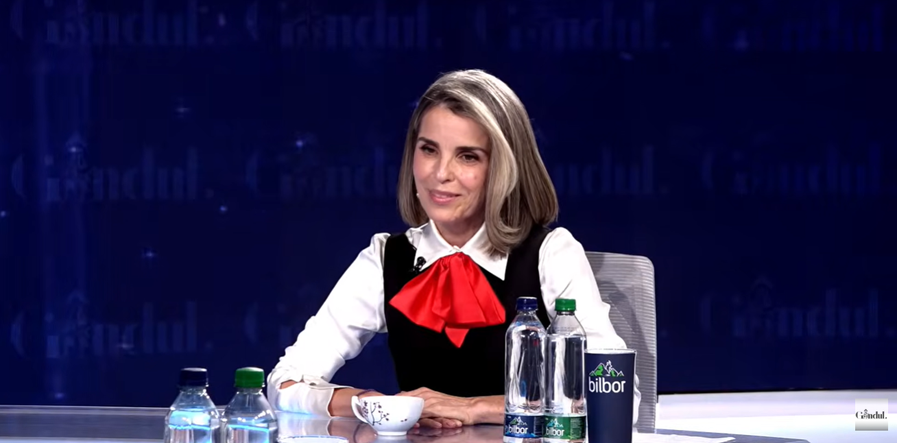 Cristela Georgescu neagă intenția de a candida la alegerile prezidențiale în locul soțului