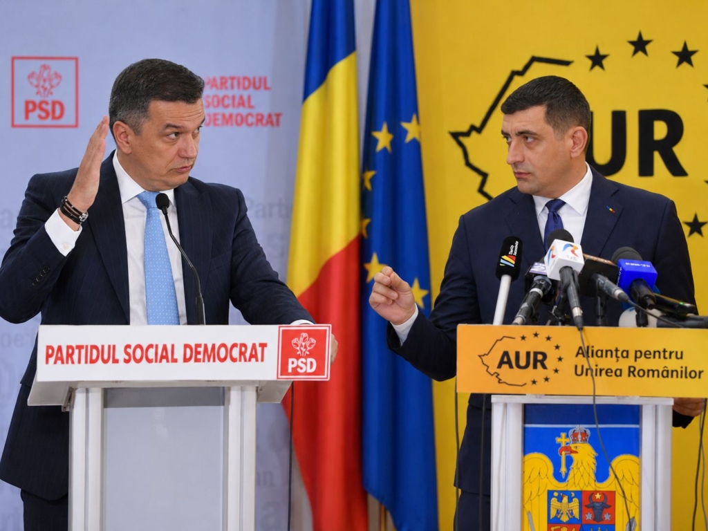 Analiză despre puterea guvernului minoritar PSD: AUR ar putea colabora cu guvernarea pe anumite teme