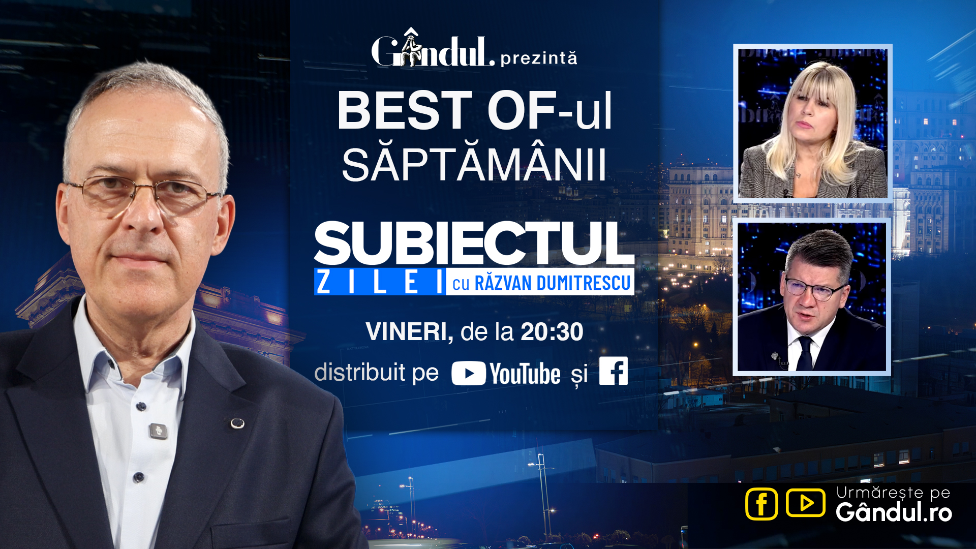 Best Of Subiectul Zilei cu Răzvan Dumitrescu: Analize despre criza politică și noul Guvern Niculescu