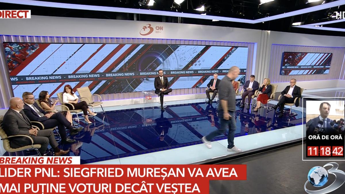 Tensiuni la Antena 3 CNN: Radu Mihaiu a părăsit emisiunea după acuzații de trădare