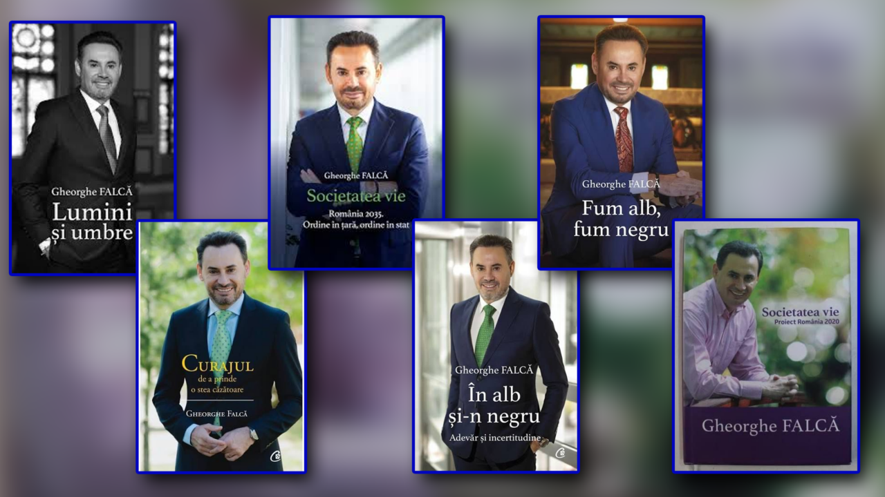 Europarlamentarul PNL Gheorghe Falcă a lansat la București a șasea lucrare literară