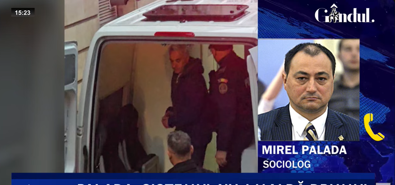 Mirel Palada: Partidele fac front comun împotriva lui Călin Georgescu pentru că i-ar băga la pușcărie