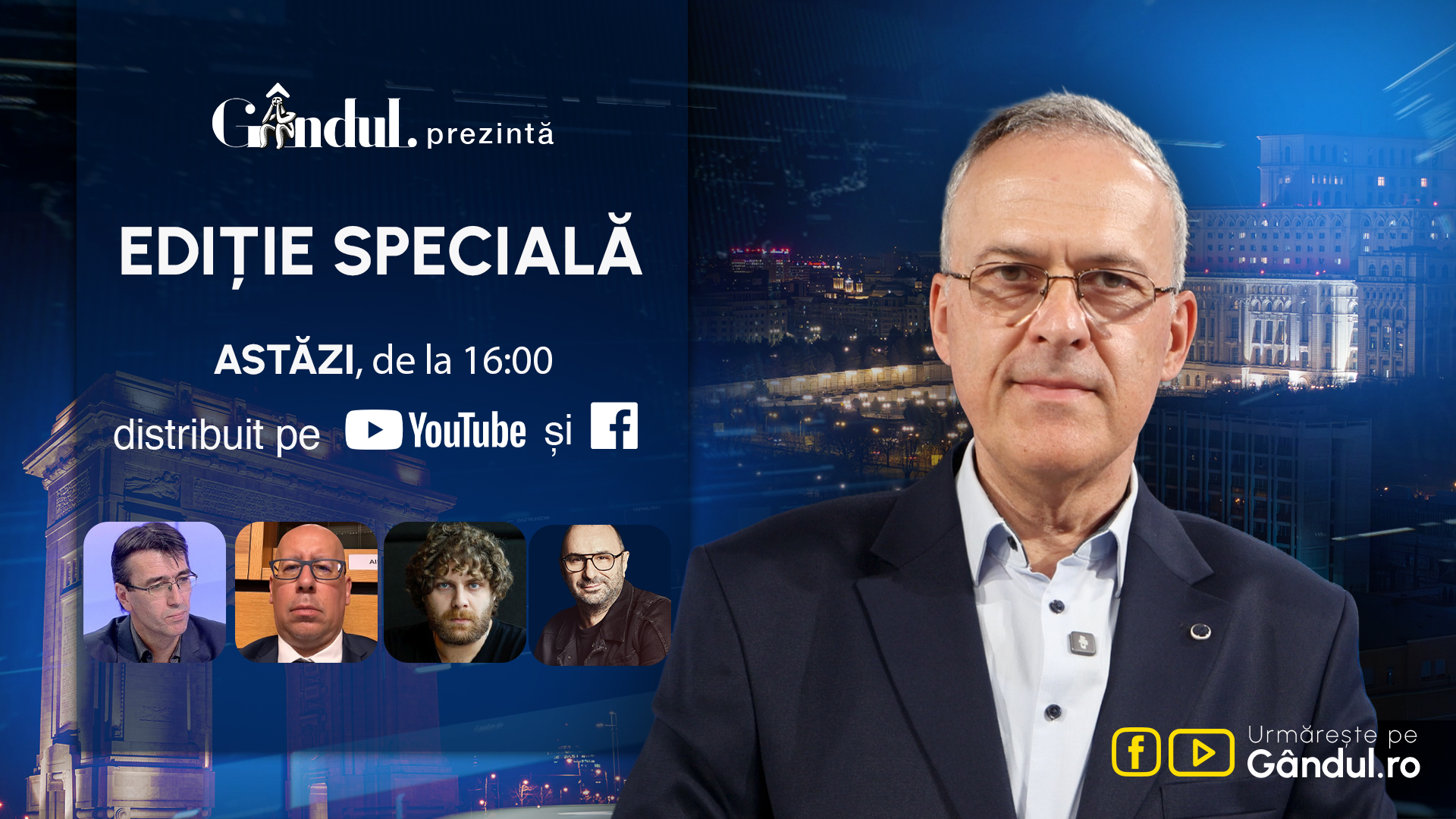 Cazul Călin Georgescu este analizat în emisiunea „Subiectul Zilei cu Răzvan Dumitrescu” de jurnaliști