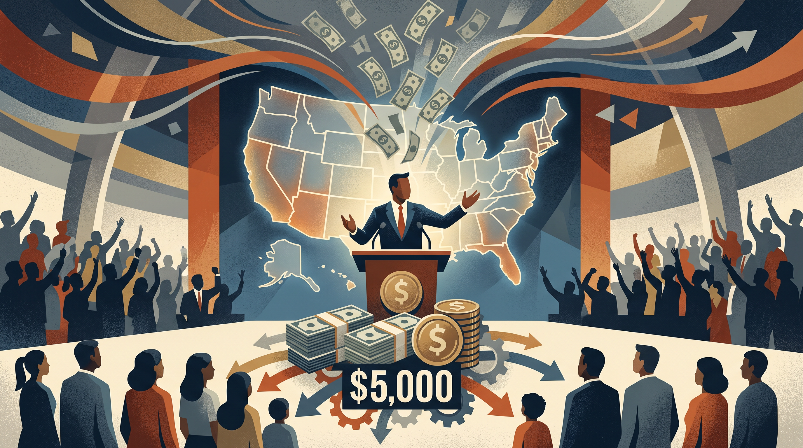 Donald Trump promite un dividend de 5.000 de dolari pentru fiecare cetățean dacă republicanii câștigă alegerile