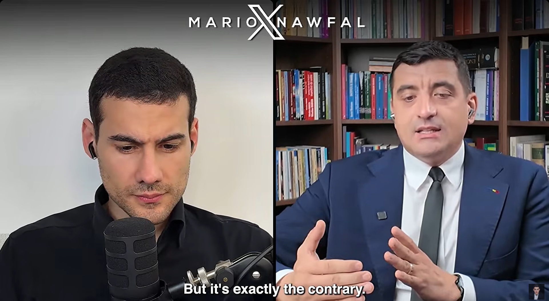 George Simion a rostit opt informații false despre Călin Georgescu într-un interviu cu un influencer