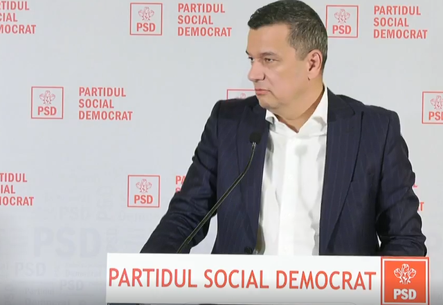 Sorin Grindeanu anunță ședința PSD: Un guvern tehnocrat ar fi un guvern al nimănui